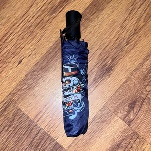 Ed Hardy by Christian Audigier Skull & Roses Umbrella